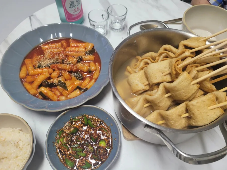 꼬치랑떡볶이랑 이미지