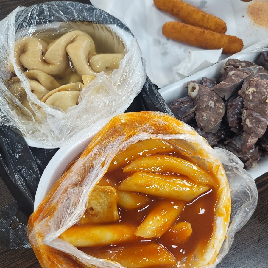 동그라미 분식 이미지