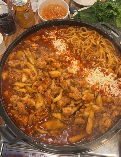 산갈래닭갈비 이미지