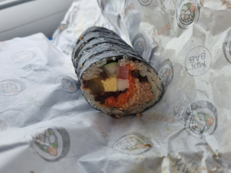 찬들김밥 이미지