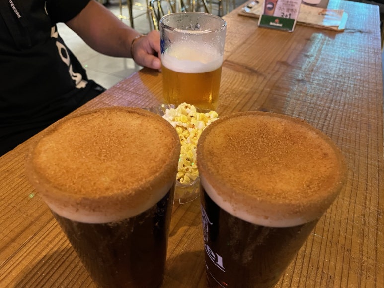별빛내린 맥주 이미지