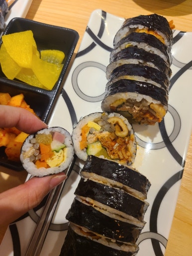 올담김밥 이미지