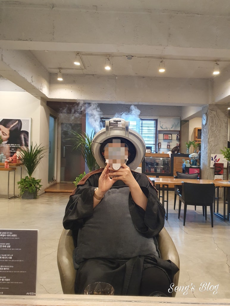 천연염색 헤어샵 이미지