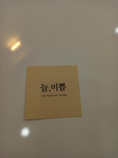 늘 에스테틱 이미지