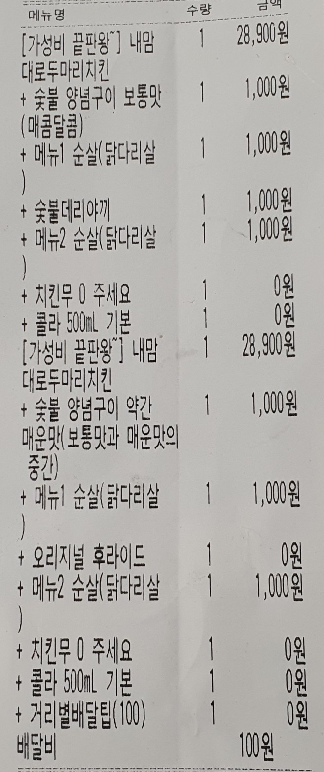 꾸브라꼬숯불두마리치킨 경남대점 이미지