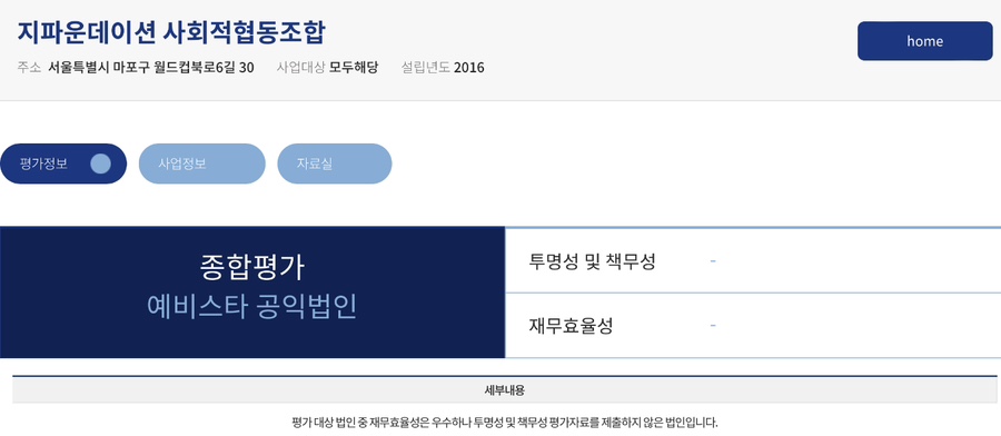 지파운데이션사회적협동조합 이미지