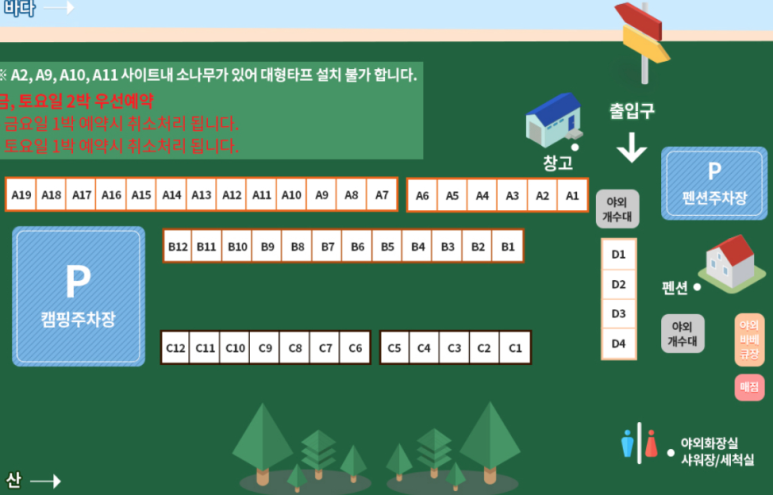 대부도나라캠핑장 이미지