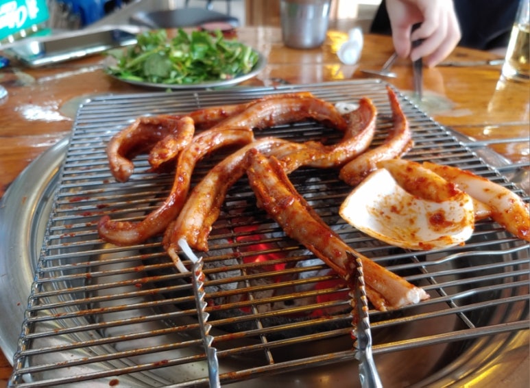 황가네숯불꼼장어구이 이미지