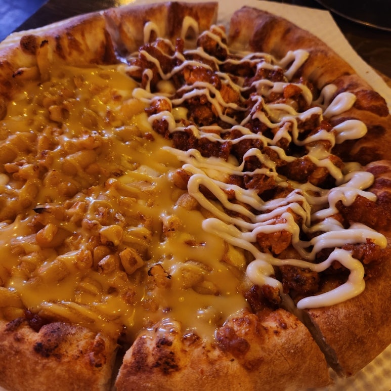맥시칸통닭，피자 이미지