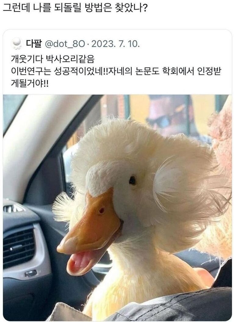 오리박사 이미지