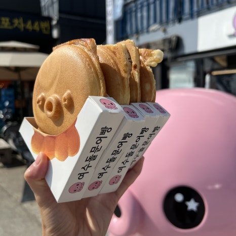 여수 큰 붕어빵 이미지
