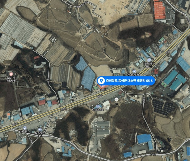 위성주유소 이미지