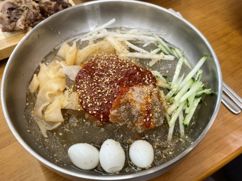 동장군살얼음냉면 이미지