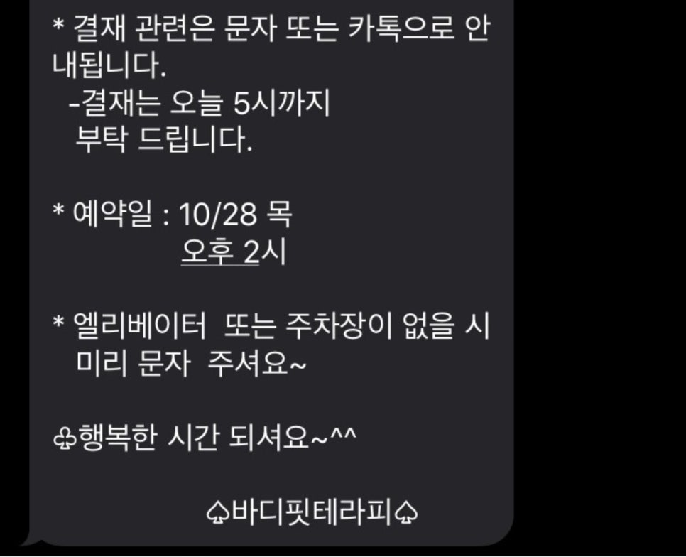 바디핏테라피 이미지