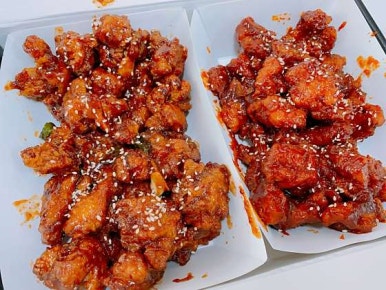 만년 닭강정 이미지