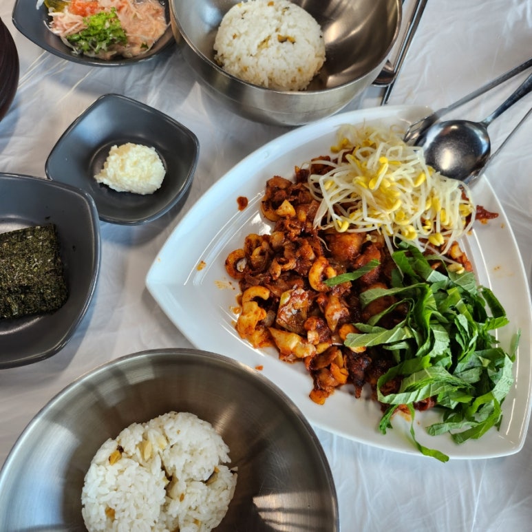 아라아오삼불고기 이미지