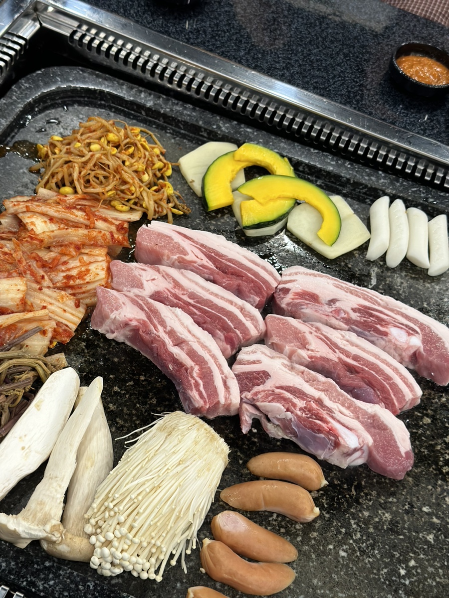 왕돌판구이한판목포 이미지