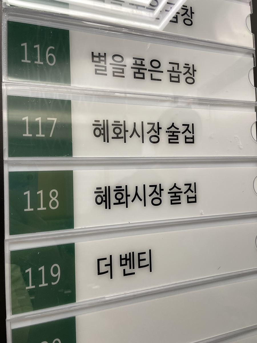 1984 혜화시장 이미지
