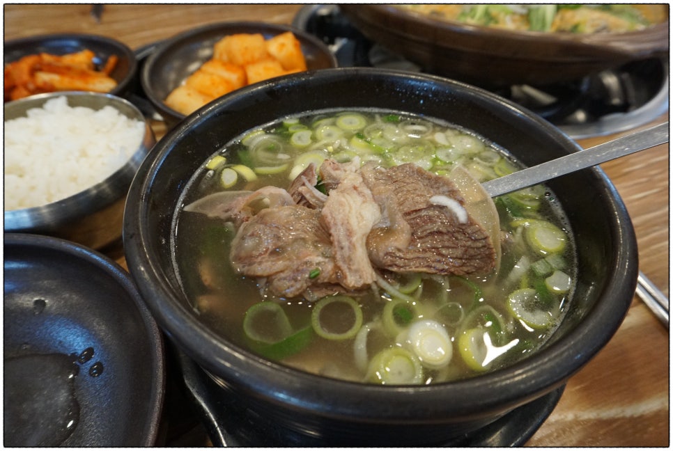 명장국밥 이미지