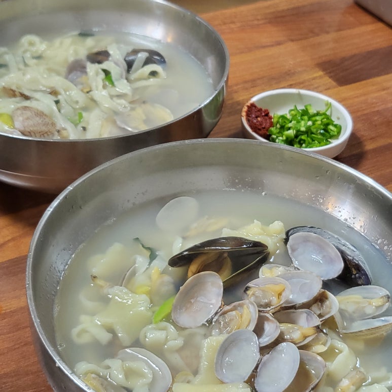 손칼국수 대표 사진