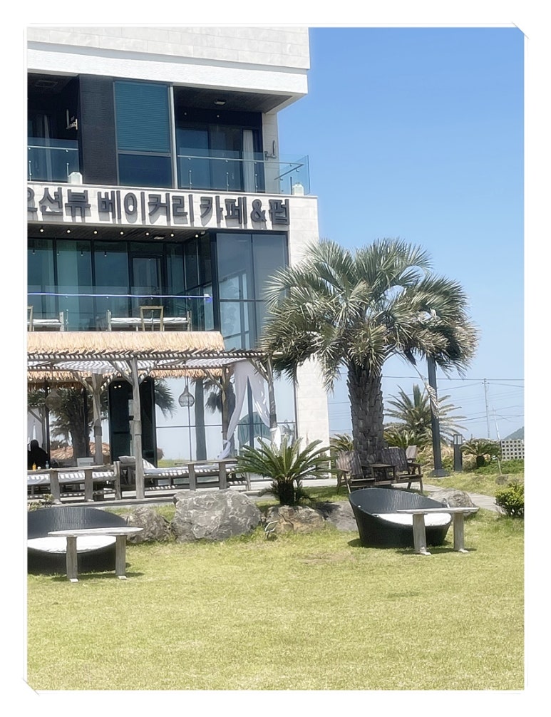 제주카페브라보비치성산일출봉 이미지