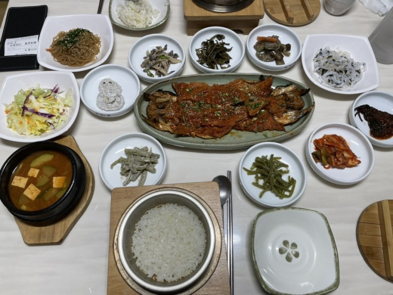 한상차림밥상 이미지