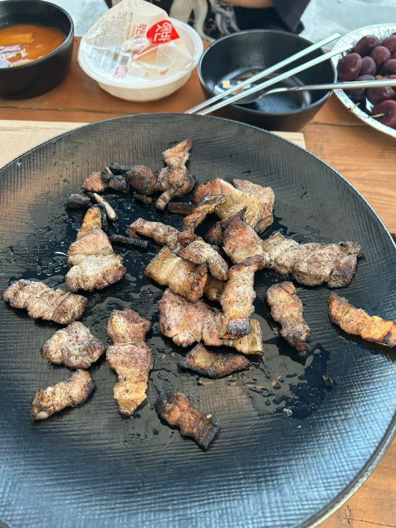 왕모래 카라반 캠핑장 이미지