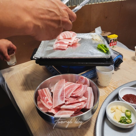 구리냉삼집 이미지