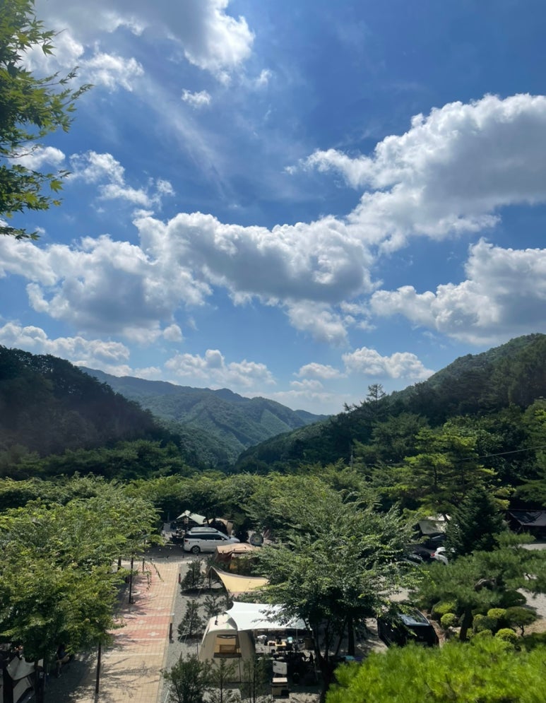 횡성 온새미로 캠핑장 이미지