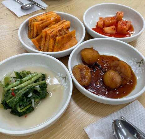 수제비국 보리밥집 이미지