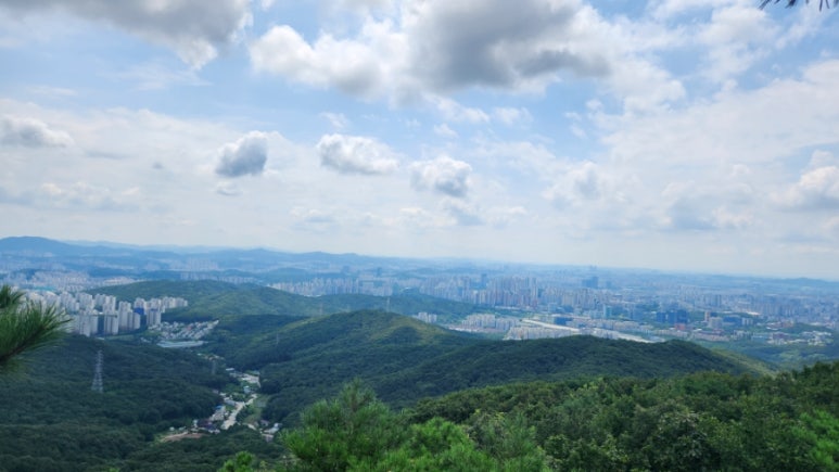 형제봉 정상 전망 이미지