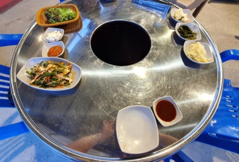 용문장어화로구이 이미지