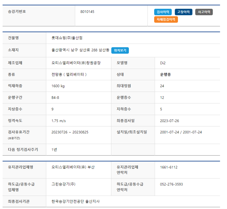 롯데쇼핑(주)울산점 이미지