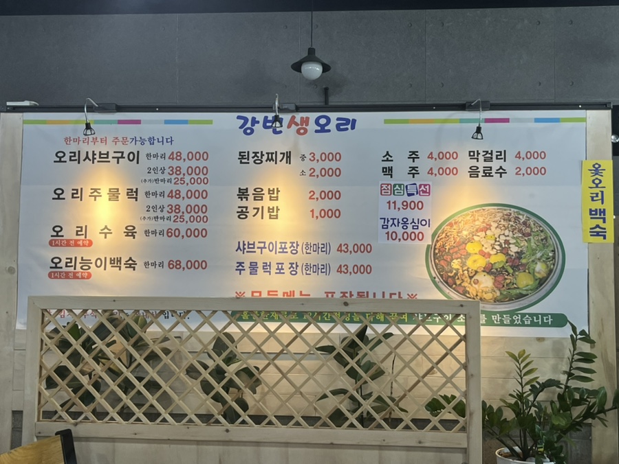 강변생오리 이미지