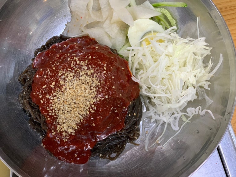 천하장사세수대야냉면 이미지