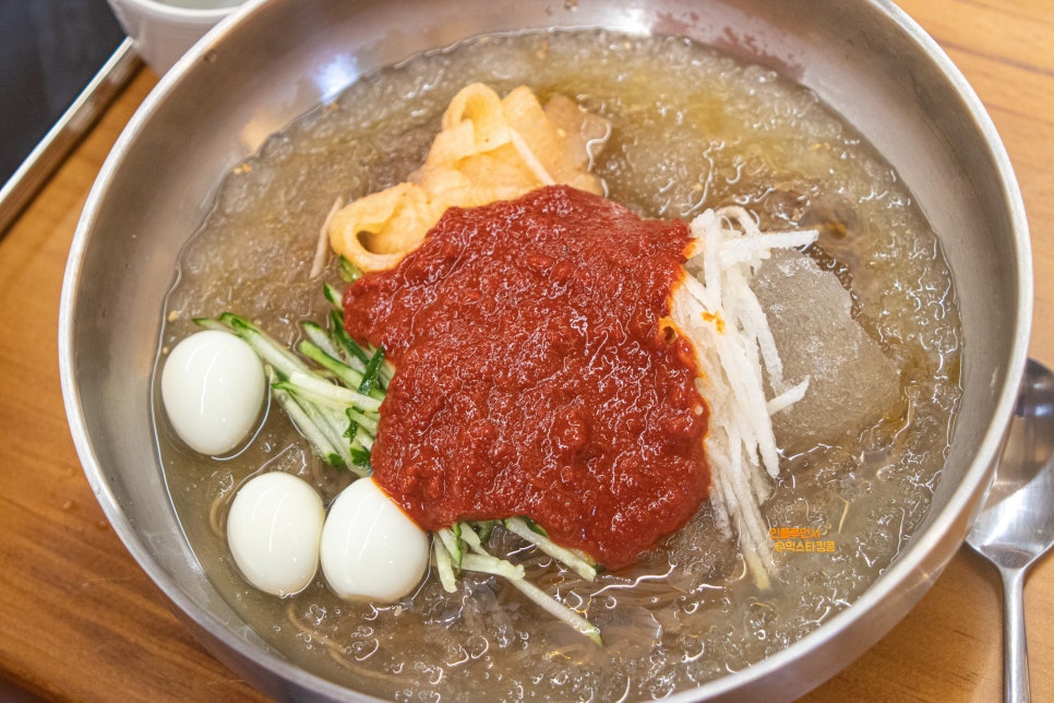 동장군살얼음냉면 이미지