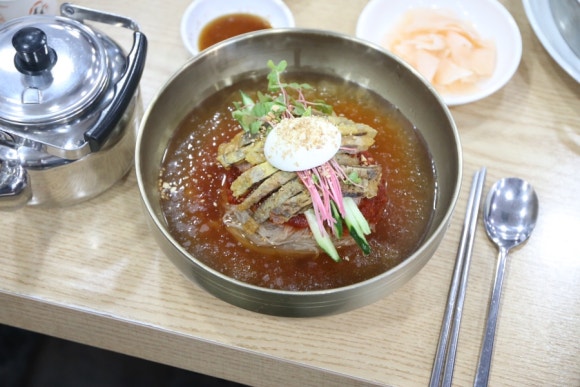 진주육전밀면 이미지
