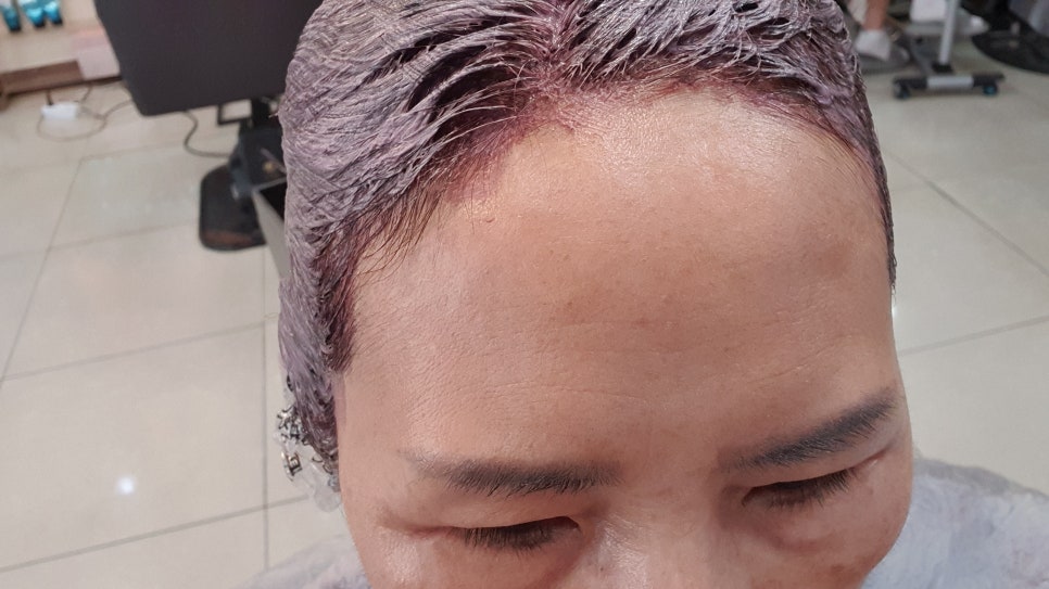 잘헤어염색 이미지