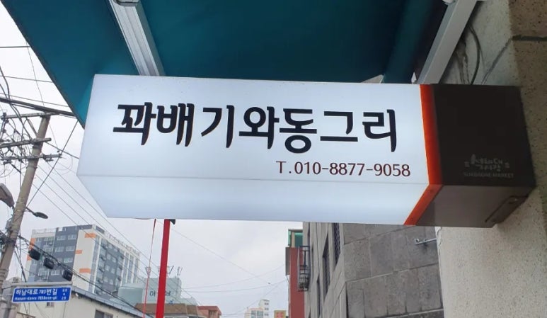 꽈배기와 동그리 이미지