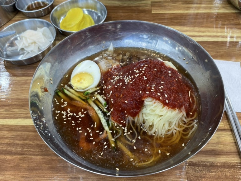 유니밀면 이미지