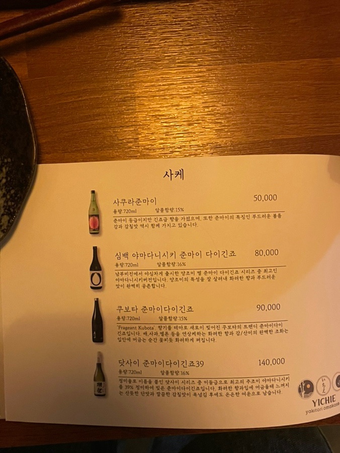야키토리 이치에 이미지