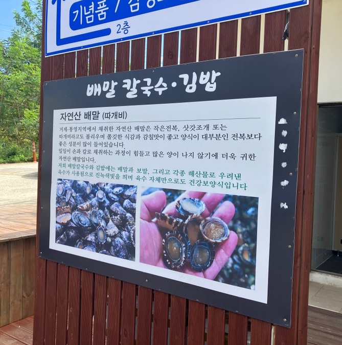 배말칼국수김밥통영루지점 이미지