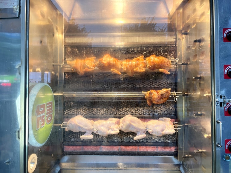 옥돌구이 통닭 이미지