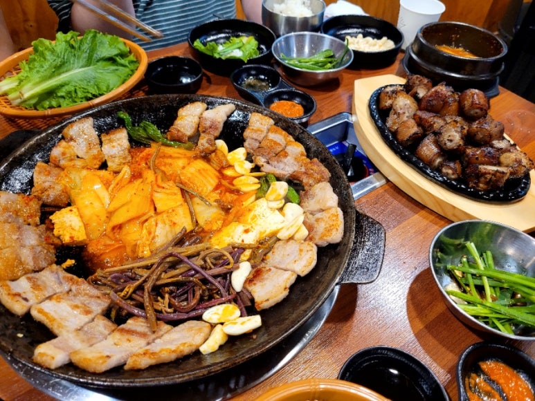 연탄초벌 솥뚜삼 이미지