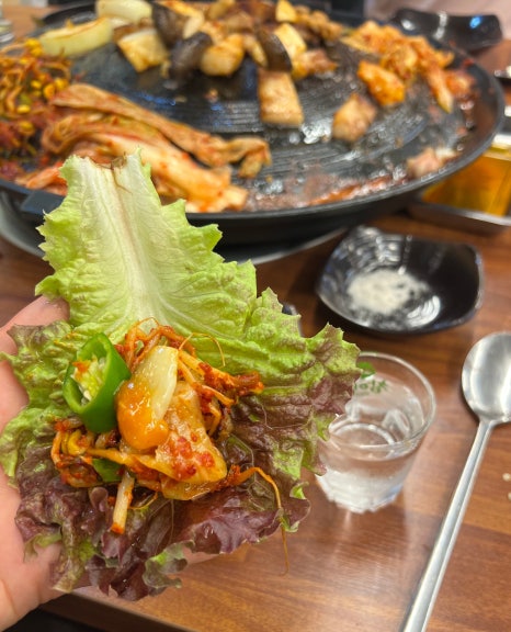 초롱꽃솥뚜껑삼겹살 이미지