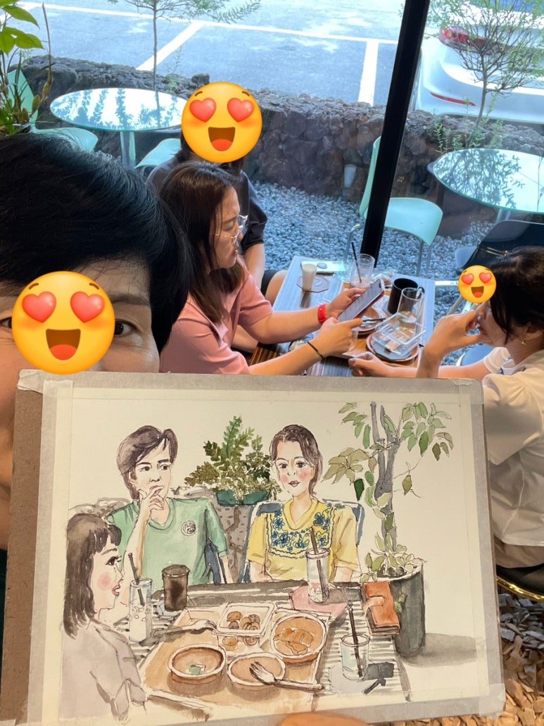 여우스케치 이미지