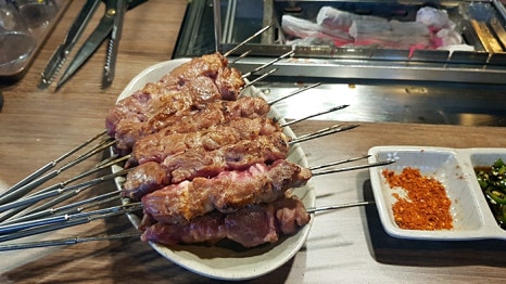 숲양꼬치 이미지