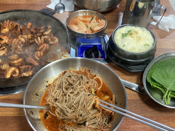 밥도둑 술도둑 쭈꾸미 이미지