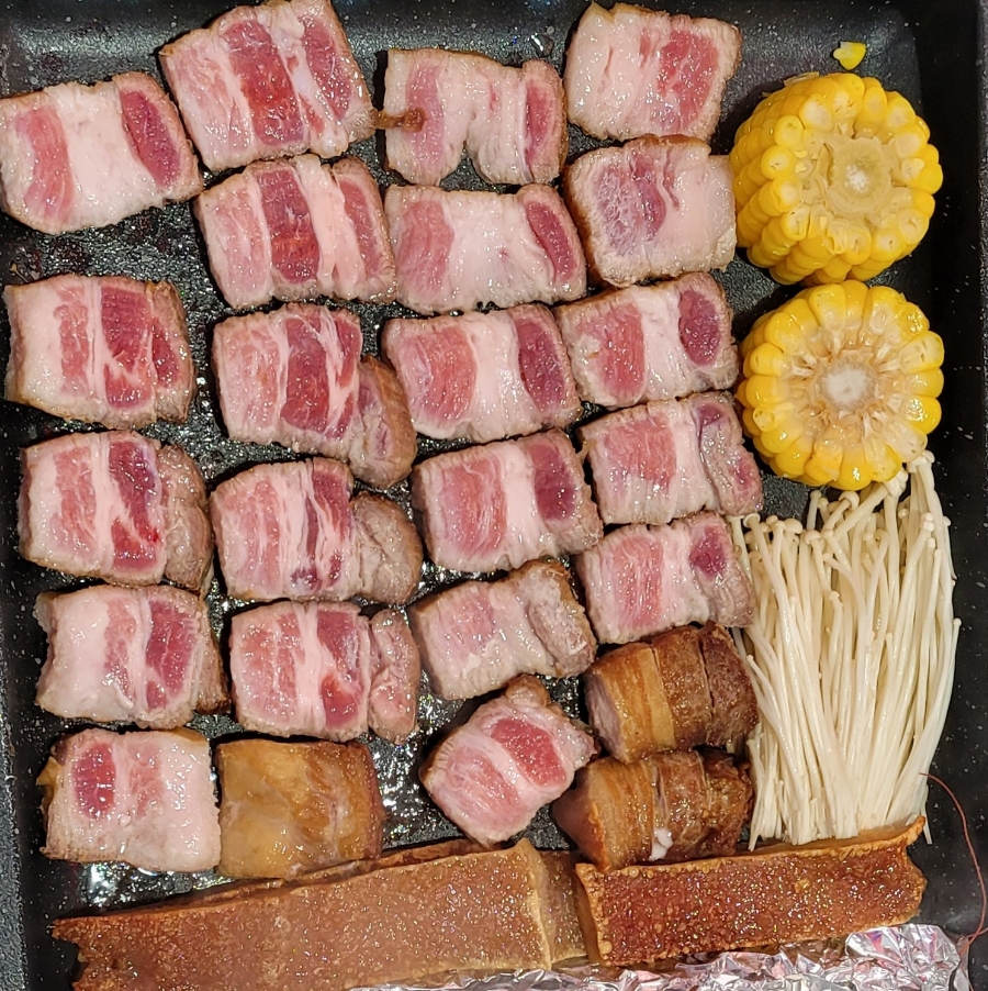 공룡고기&새우 이미지
