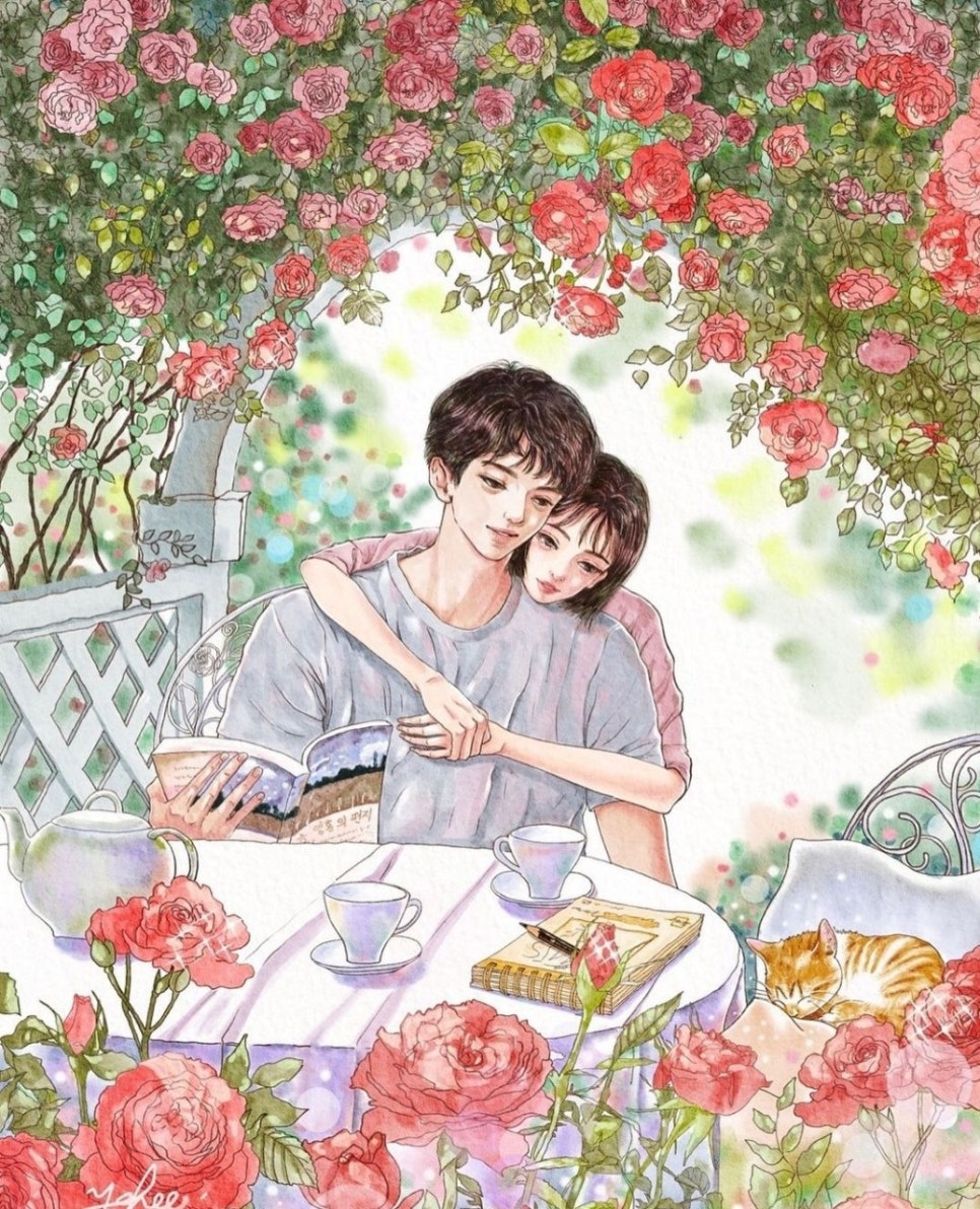 꽃피는하루 이미지